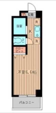 クラシコ鷺沼の物件間取画像